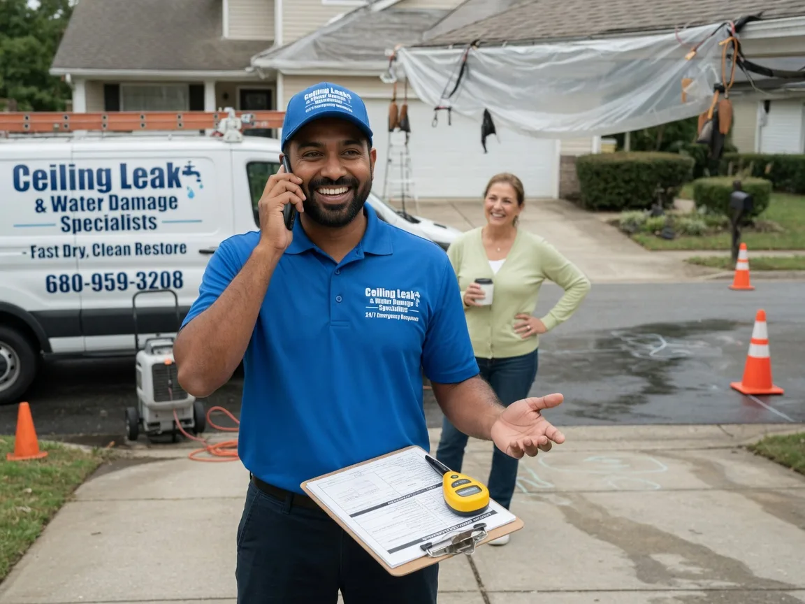 Ceiling Leak Cleanup Quarryville, PA FAQs